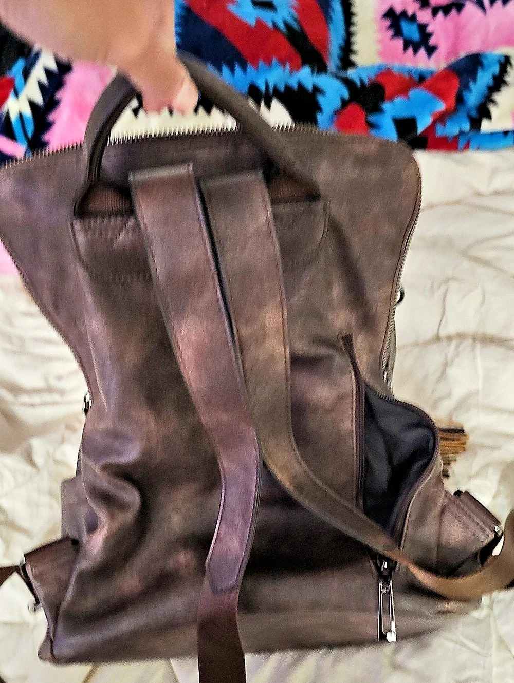 Brown Backpack - Picture 2 of 4